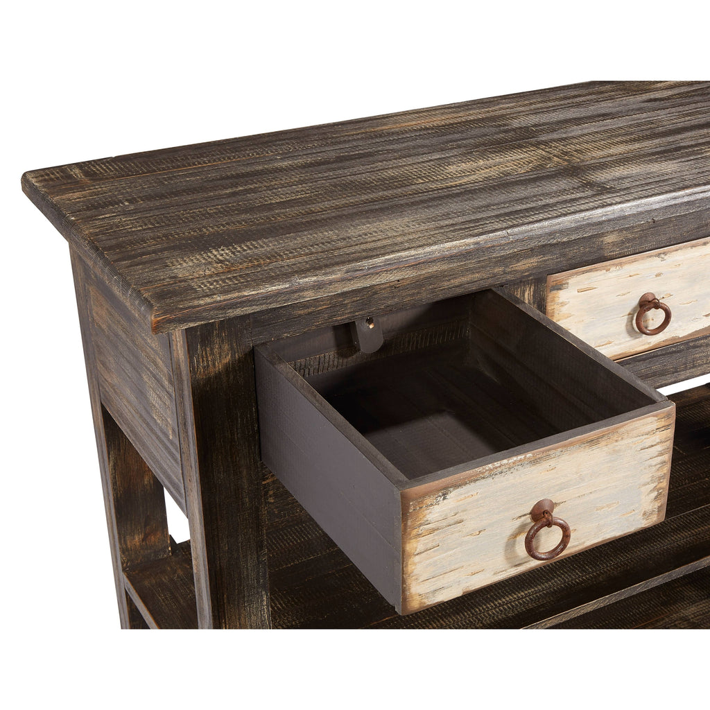 Black Accent Console V50990