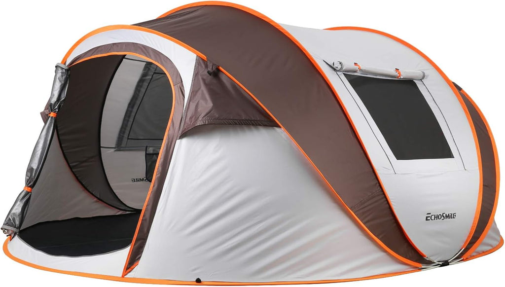 2/4/6/8/10 Person Pop Up Dome Tent with Carry Bag L65547