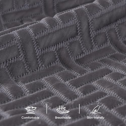 Memory Foam Mattress Topper Queen Size 3 Inch Gel Infused Cooling R311186