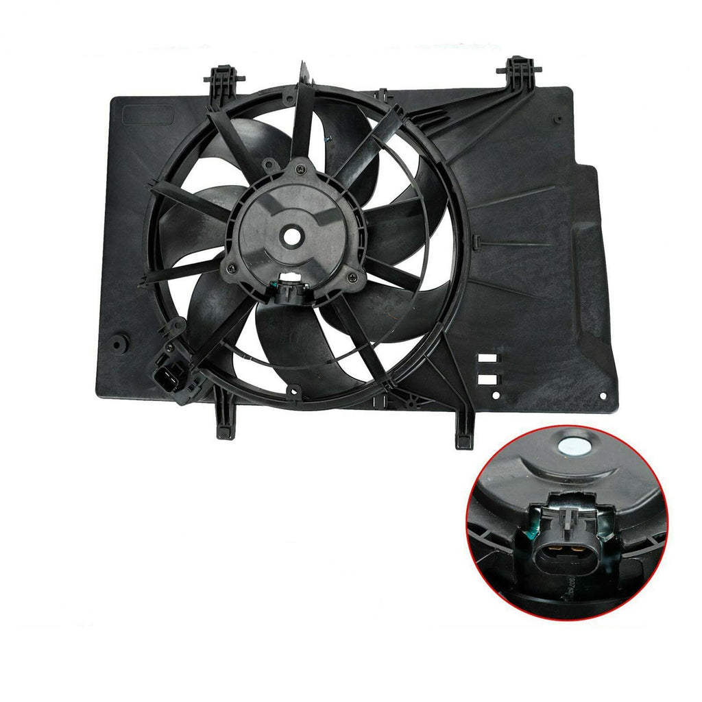Radiator AC Condenser Cooling Fan Assembly Pack of 2 E18767