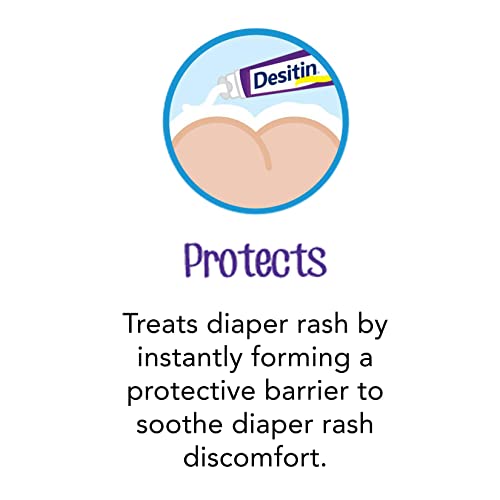 Maximum Strength Baby Diaper Rash Cream with 40% Zinc Oxide, 4 oz I338