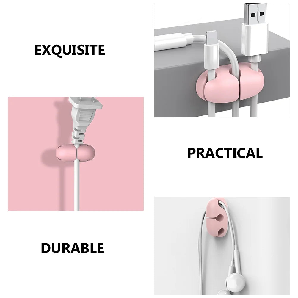6 Pcs Self Adhesive Cord Clips M2111