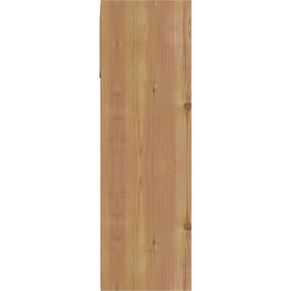 Thorton Block Smooth Bracket with Offset Brace, Western Red Cedar V952035