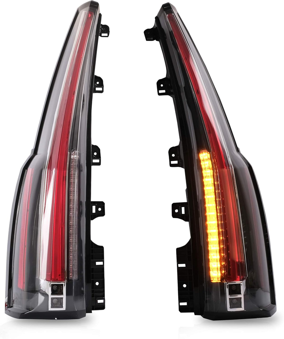 Smoked Tail Light Assembly for 2007-2014 Cadillac Escalade ESV 3rd Gen SUV M962