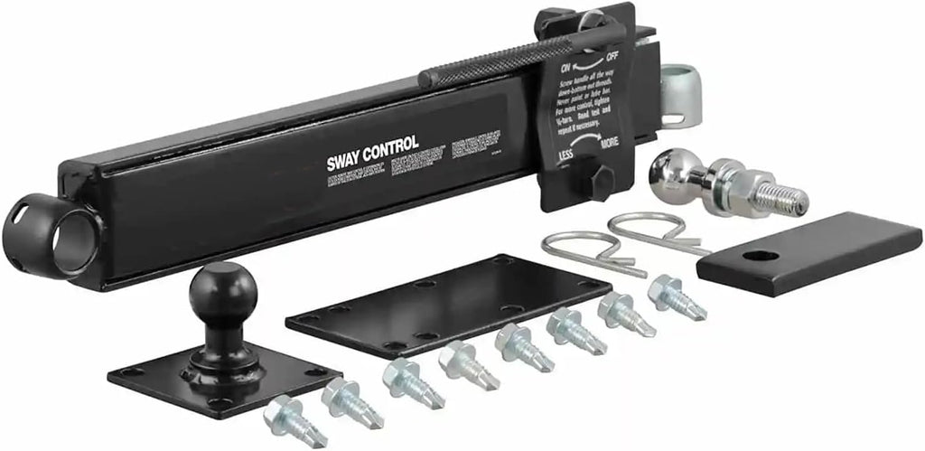 Adjustable Hitch Combo Ball & Sway Control Towing Kit L4890