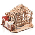 3D Wooden Puzzles Marble Run Model Building Kits with Motor G878