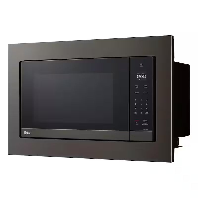 Black Stainless Steel Microwave Trim Kit S608911