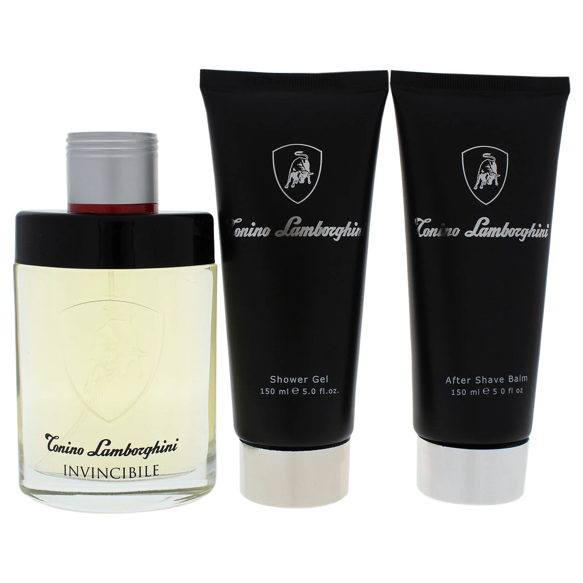 4 Pc EDT Spray After Shave Balm Shower Gel Gift Set I409