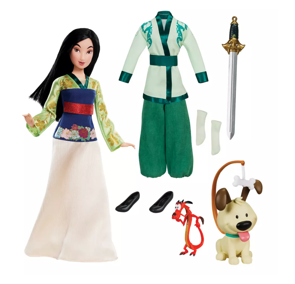 Mulan Doll with Accessories and Activity X7106