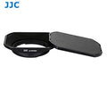 Black Metal Square Bayonet Lens Hood R282