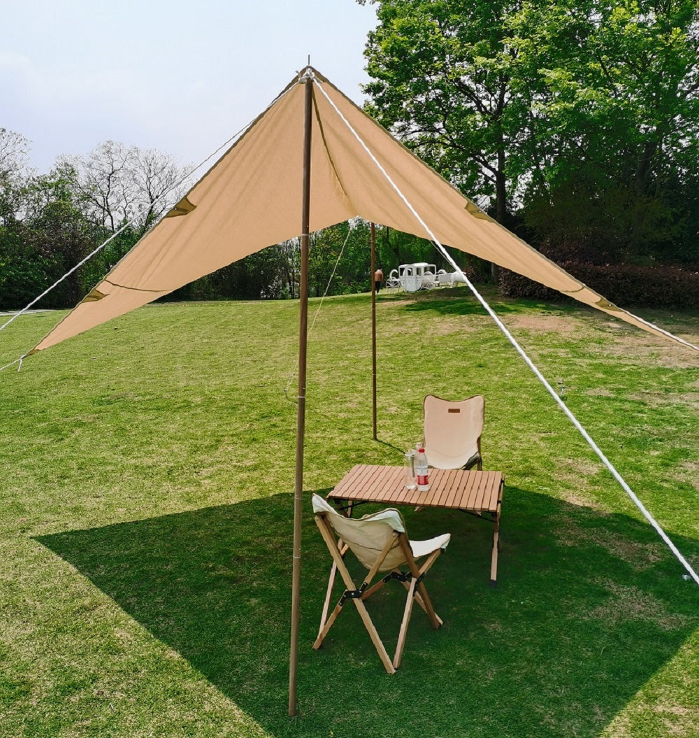 Cotton Canvas Waterproof Camping Yurt Tent Canopy R953138