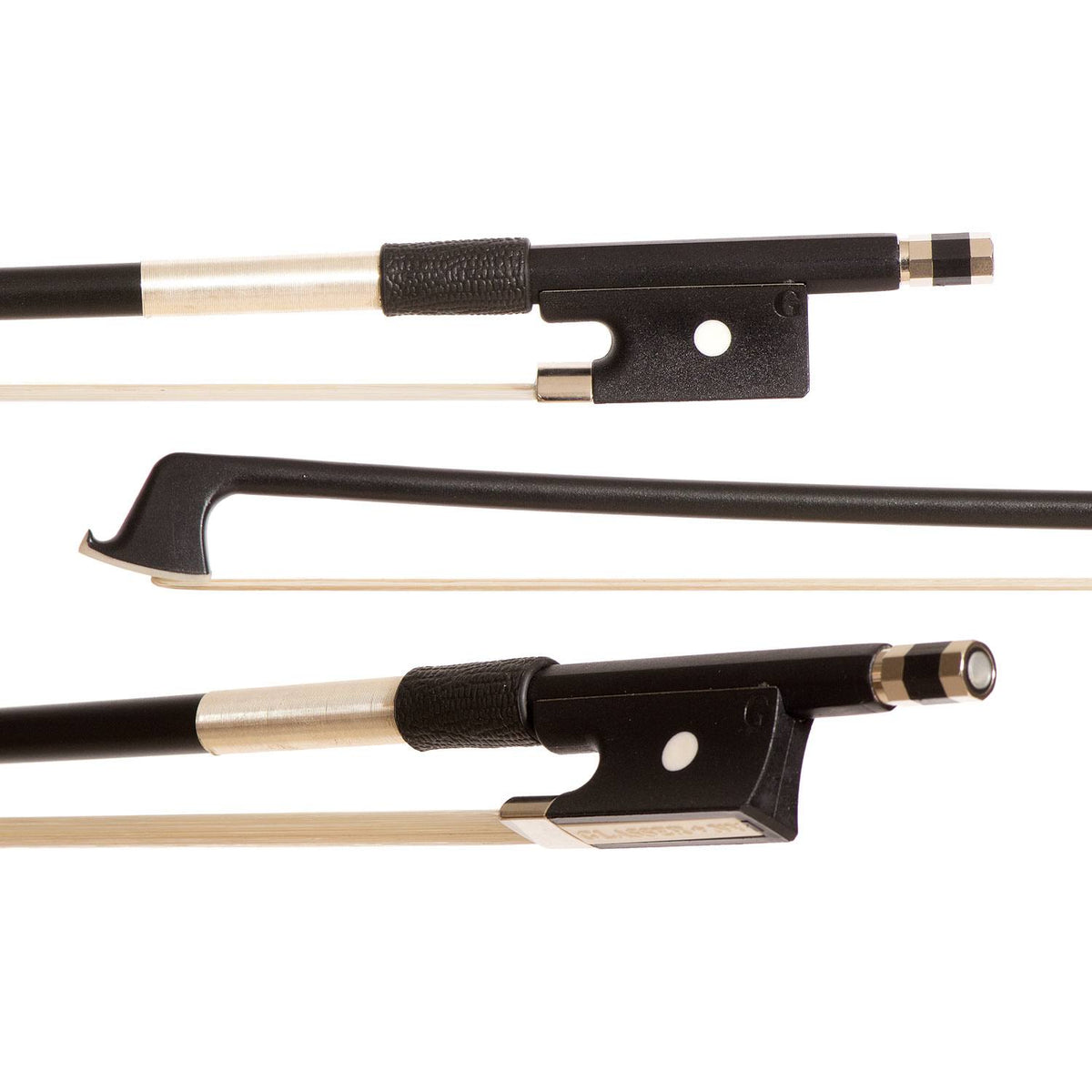 Black Fiberglass 4/4 Violin Bow J440914