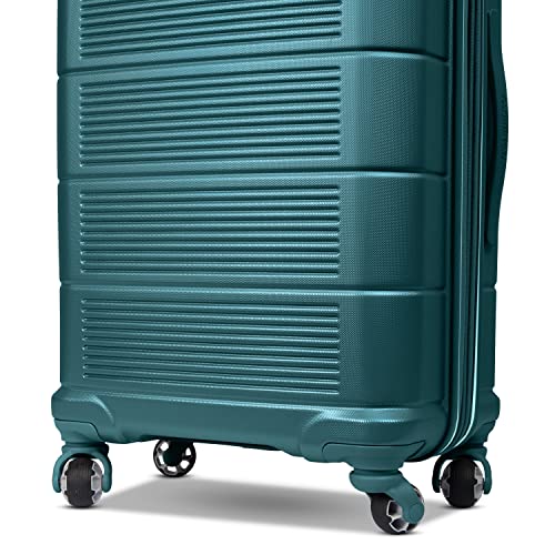 Purple Haze Expandable Hardside Carry-on Luggage with Spinner Wheels T903964