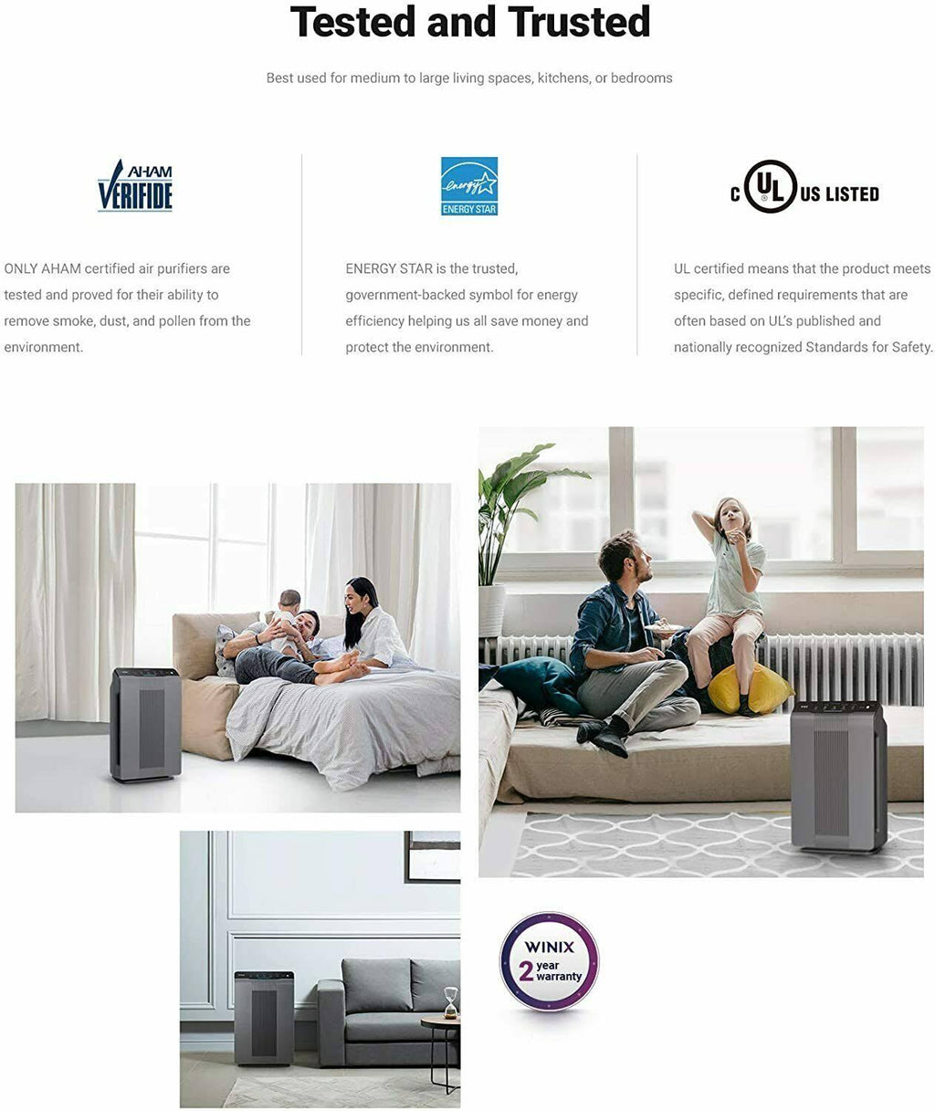 Air Purifier with True HEPA and Carbon I907