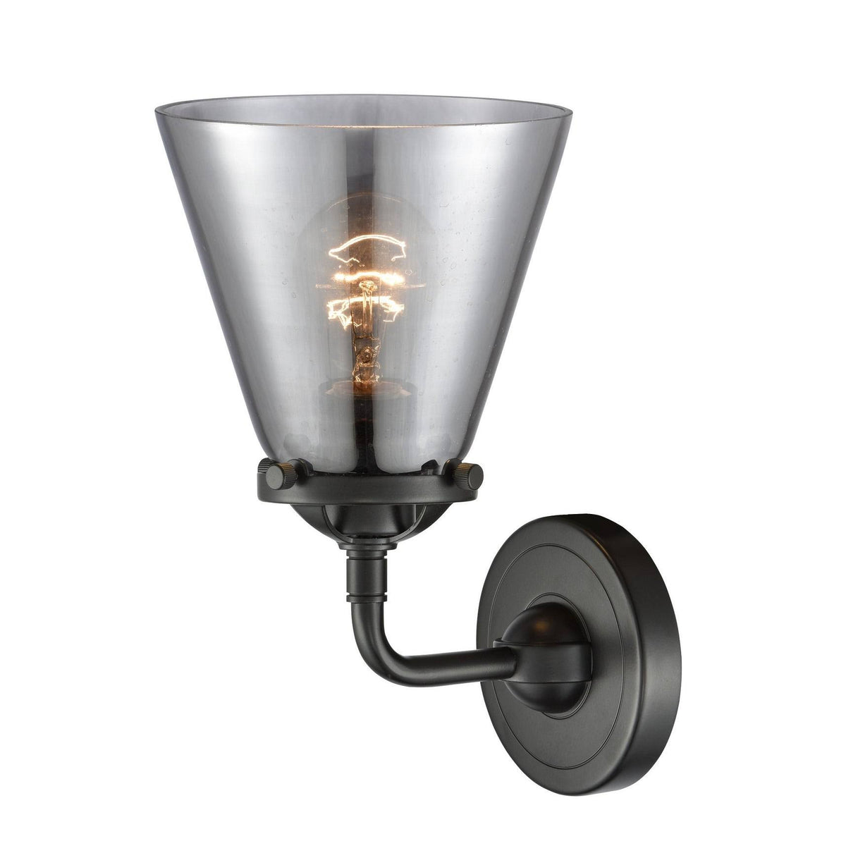 Oil Rubbed Bronze Small Cone 1 Light Sconce Z12040