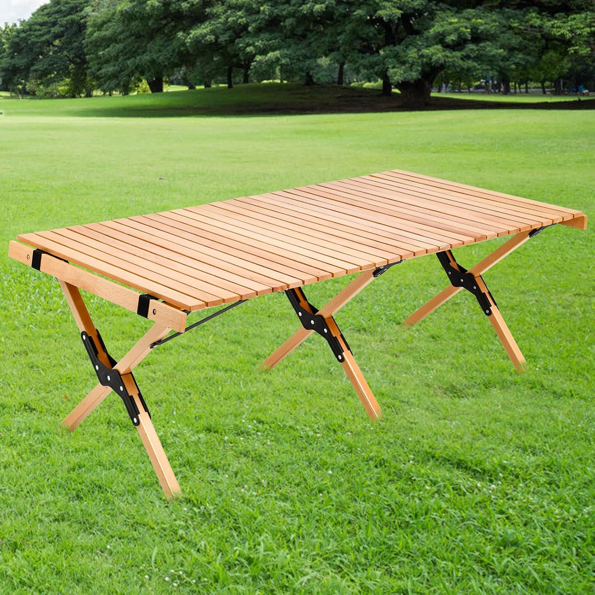 4ft Folding Portable Camping Table with Carry Bag N9199