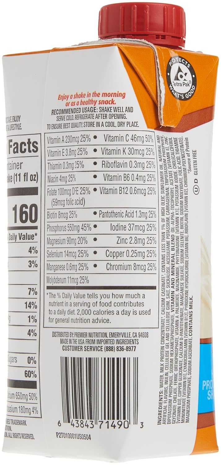 11 Fl Oz High Protein Shake (Pack of 15) Z102