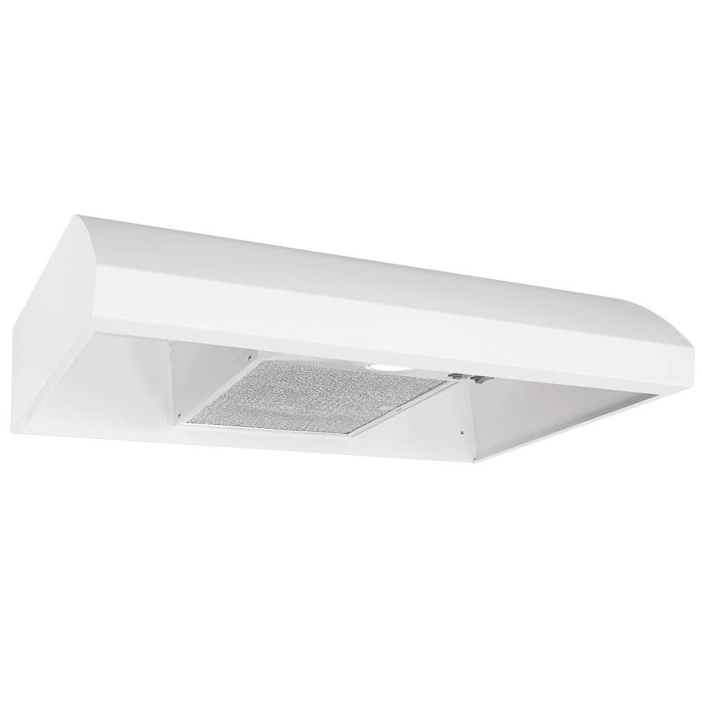 30-in White Undercabinet Range Hood J260093