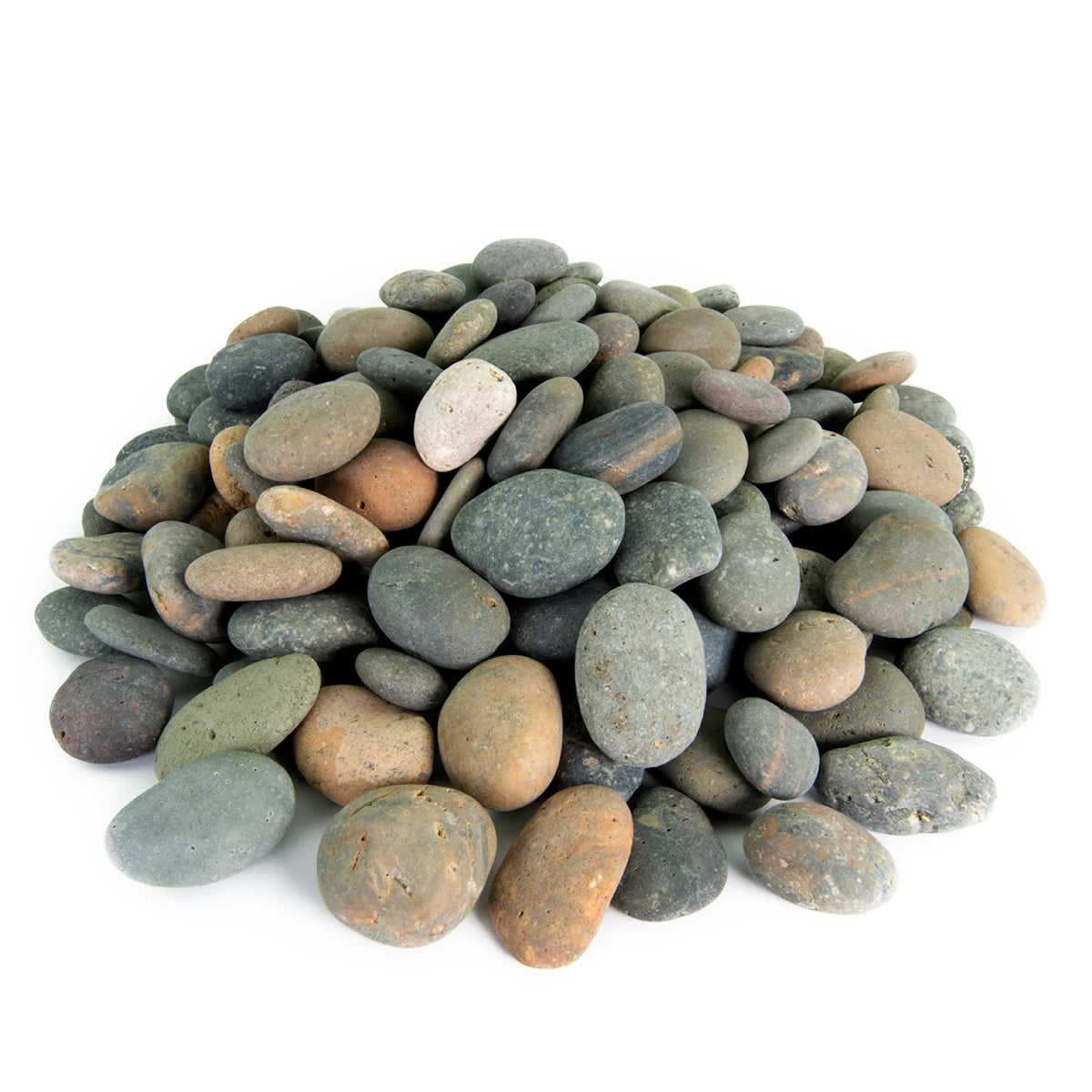 Round River Rock Landscape Stones 40 pounds H75913