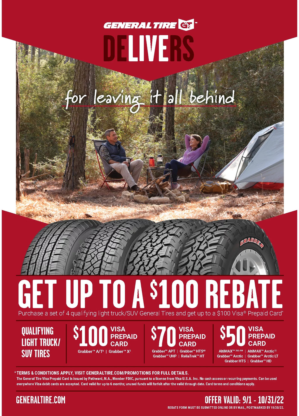 255/70R17 112S Tire B191
