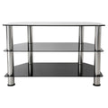 Glass Chrome TV Stand Q143735