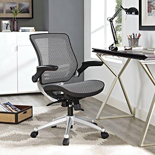 Grey Fabric Office Chair R921