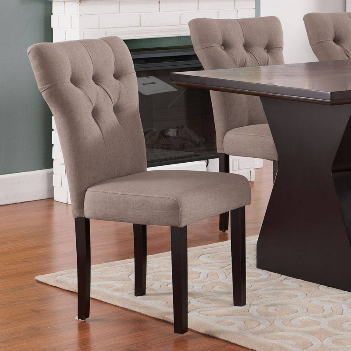 Espresso Brown Side Chair - 2 count I83755