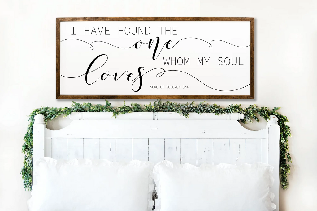 Wooden Sign 20x48 inches L4178