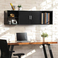 Wall Mounted Desk Hutch with Door I465303