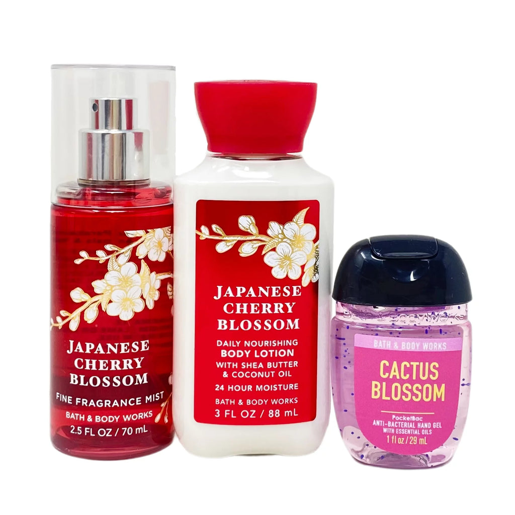 Japanese Cherry Blossom Travel Gift Bag Set K44704