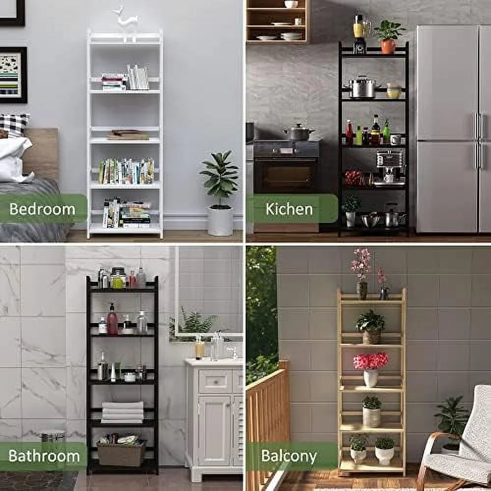 5 Tier Tall Bookcase G896025