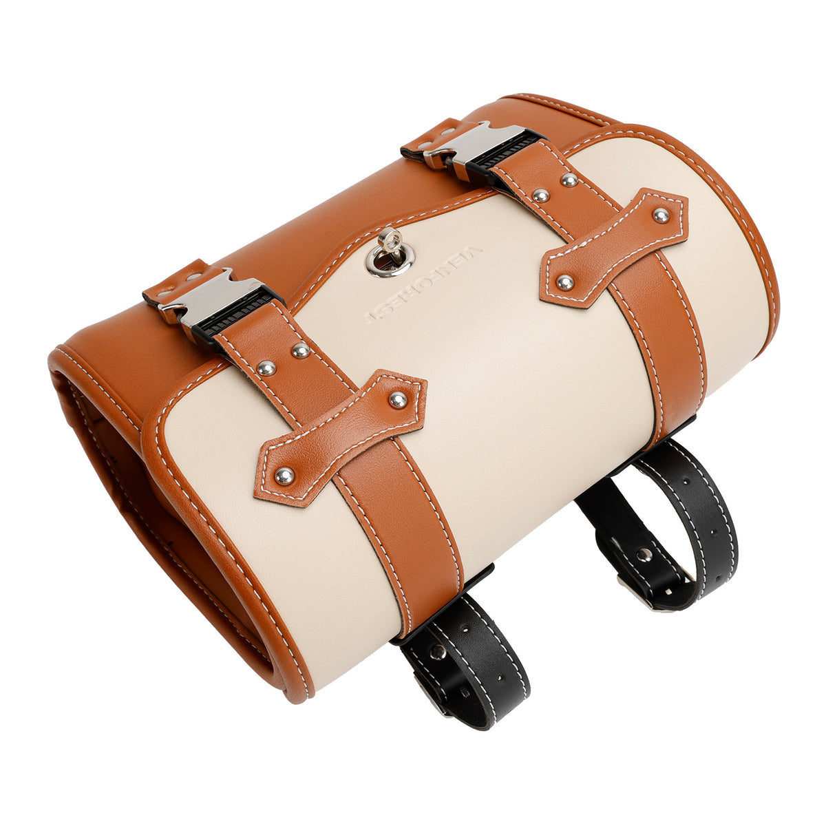 Brown Side Saddlebag Tool Bag Luggage Pouch Storage S60974