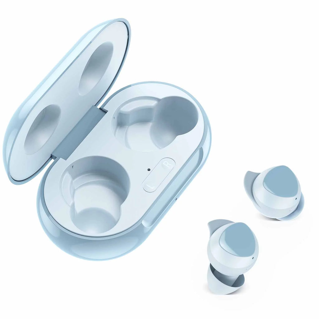 Blue True Wireless Earbuds with Charging Case H669631