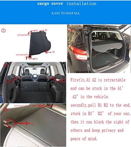 Black Cargo Cover I774