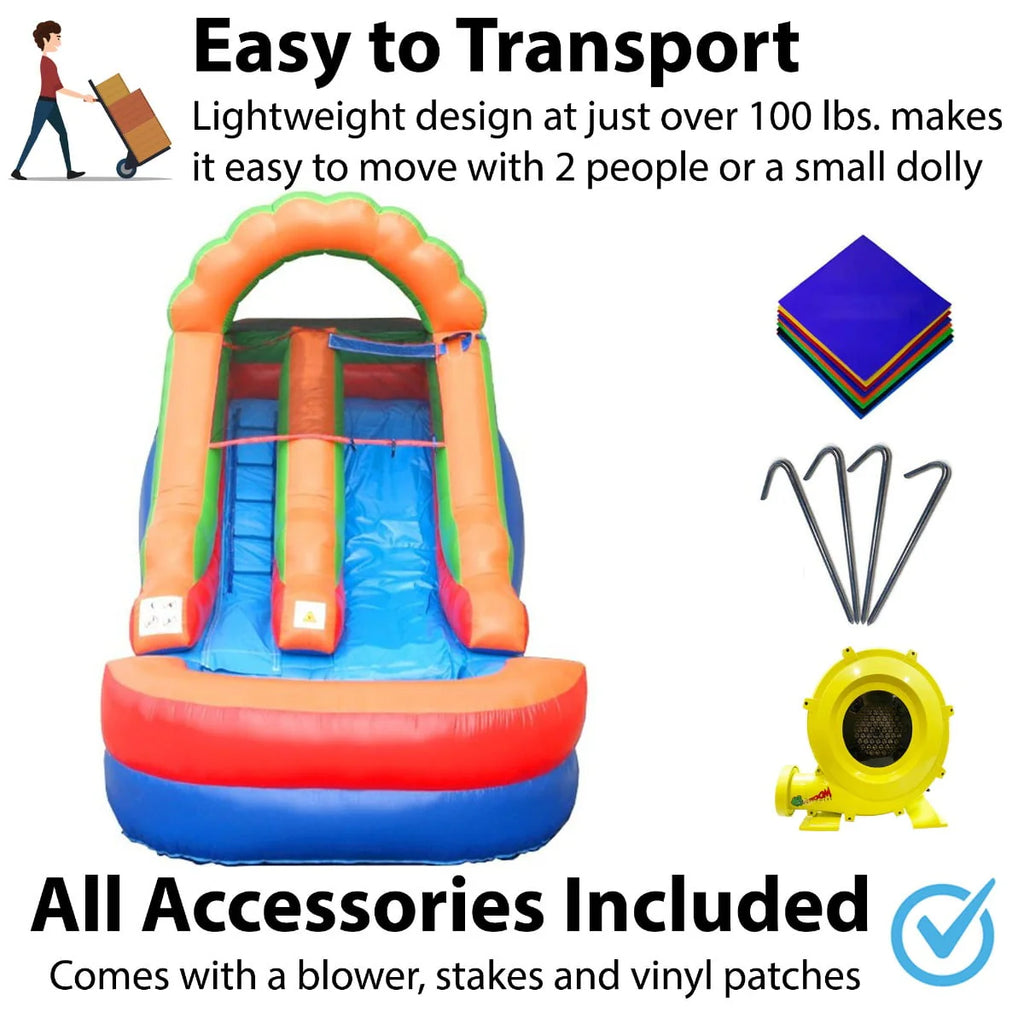 12 ft Inflatable Water Slide Y20219