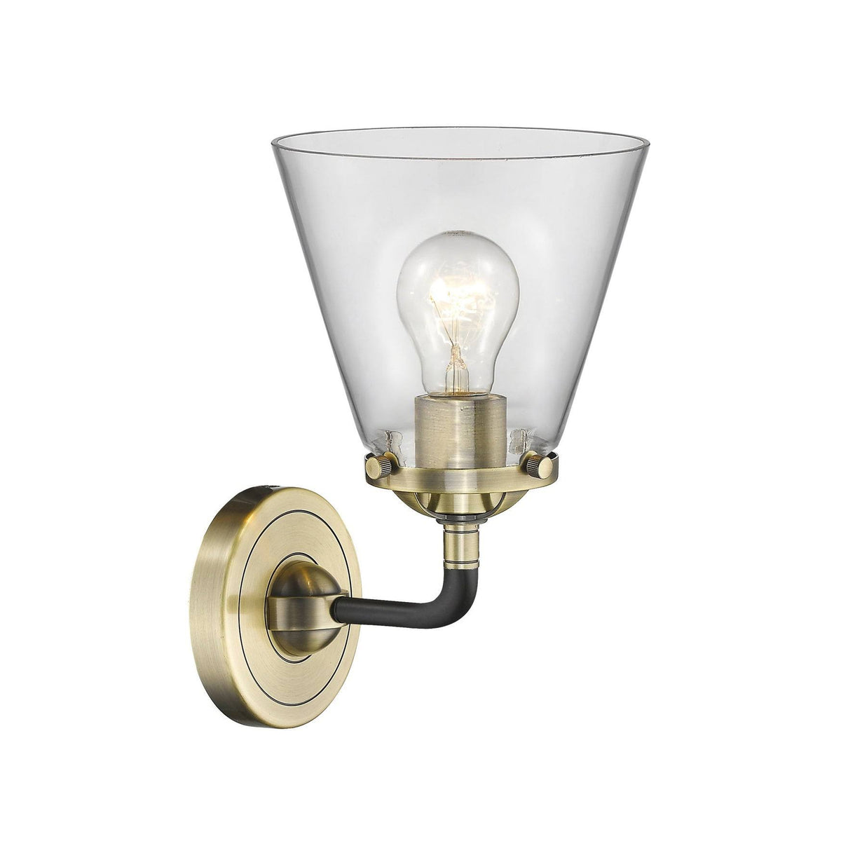 Oil Rubbed Bronze Small Cone 1 Light Sconce Z12040