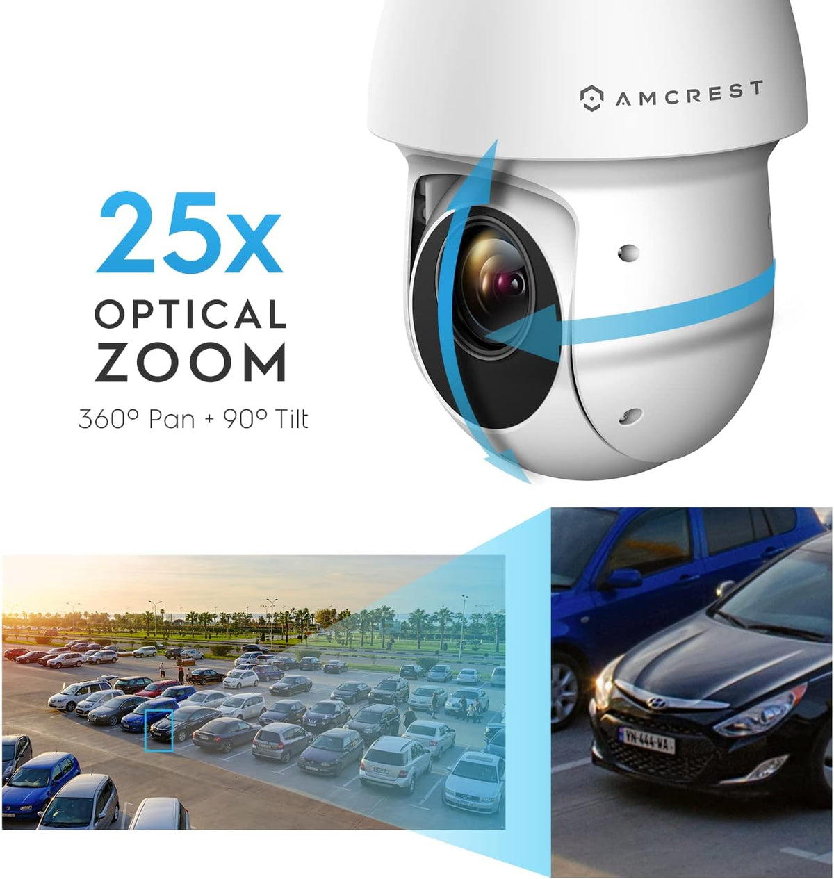 4MP Outdoor PTZ POE IP Camera 25x Optical Zoom C564618
