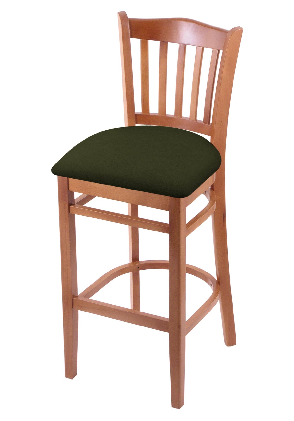 25x22 Counter Stool with Medium Finish and Canter Pine Seat B685