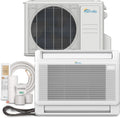 12,000 BTU Floor Console Mini Split AC/Heating System, White K991