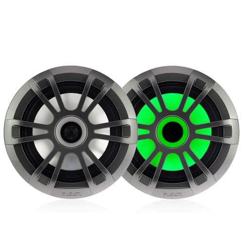 Marine AM/FM/BT Stereo with 2 Pair 6.5" Shallow Mount RGB Speakers Q608519