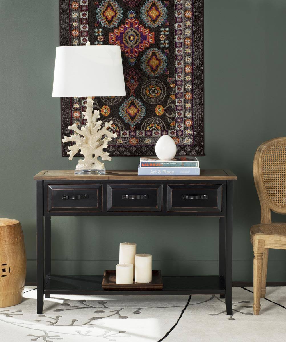 3 Drawer Console Table - French Grey R366