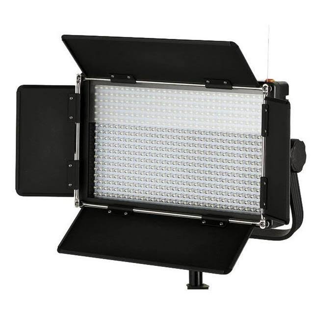 Dimmable Bi-Color LED Light with V-Mount Battery Plate Y161405