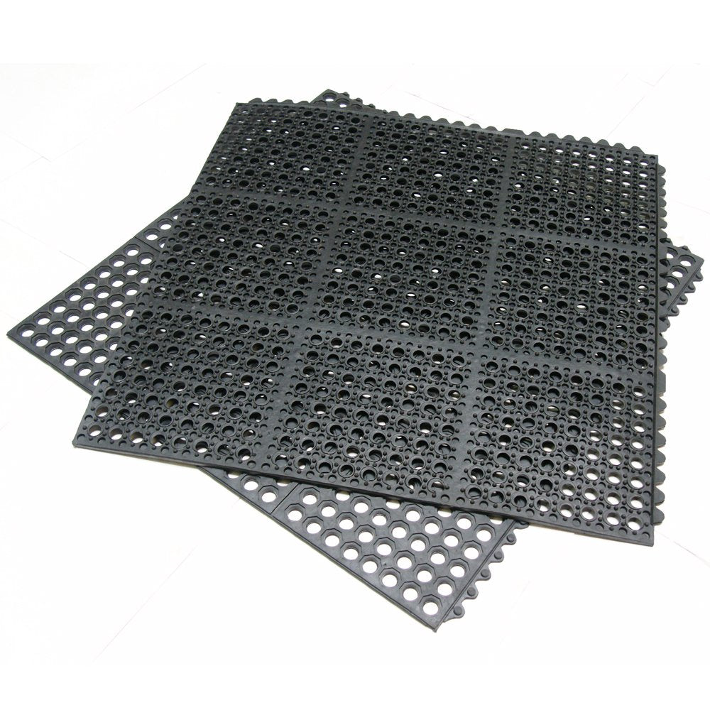 Black Anti-Fatigue Rubber Matting V722805