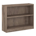 Rustic Gray 2 Shelf Bookcase Y40487