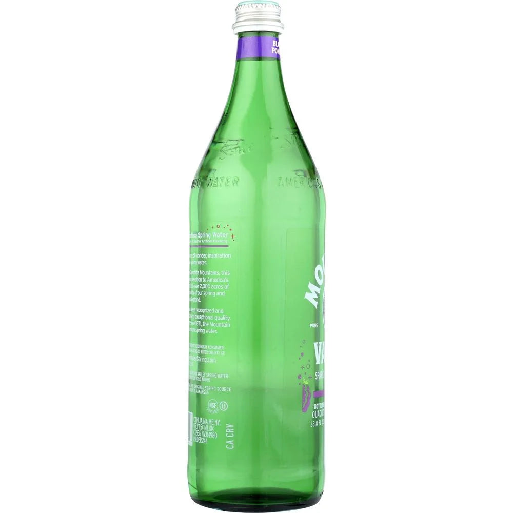 Blackberry Pomegranate Sparkling Water, 1 Liter, 12 per Case S4659