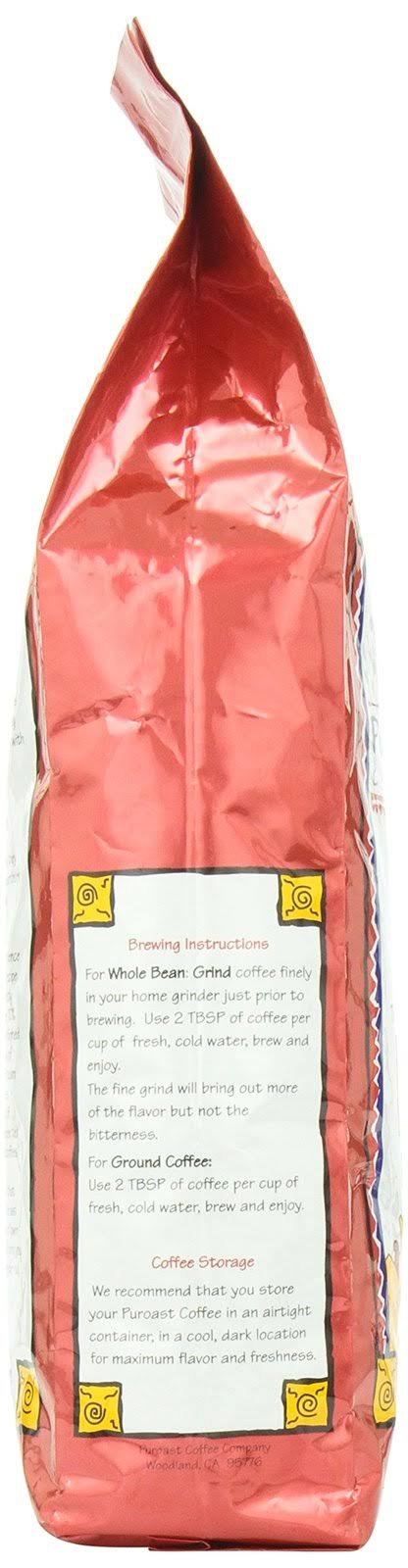 Low Acid Decaf Whole Bean Coffee, 2.5 Pound U265637