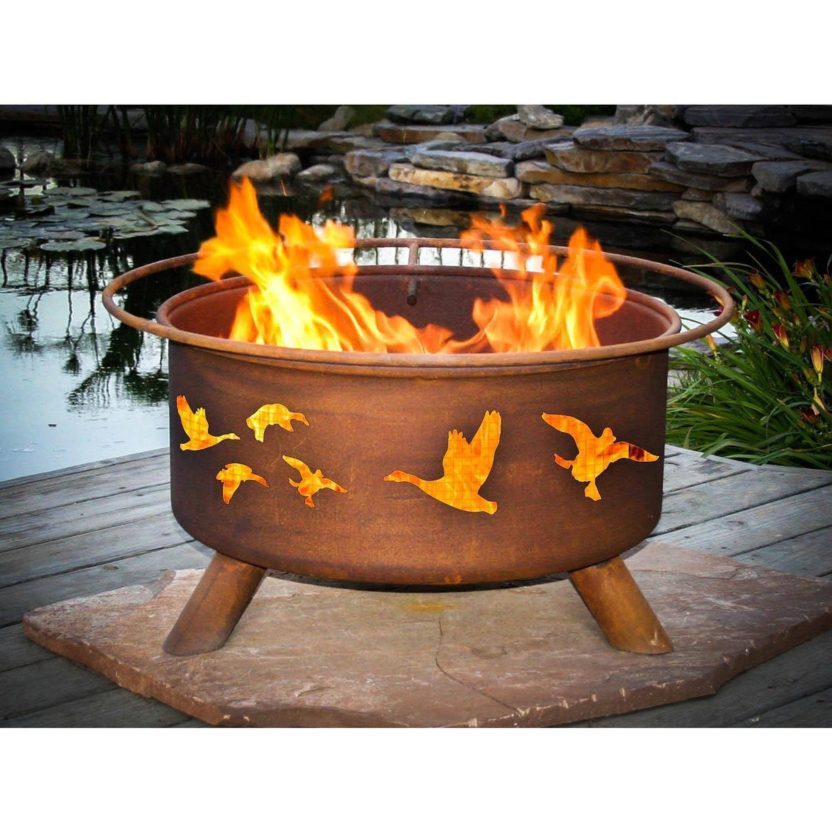 Wild Ducks Fire Pit G56887