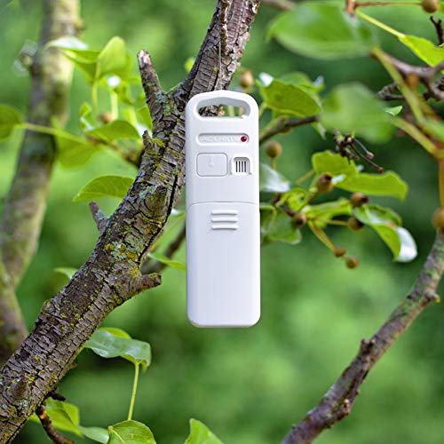 White Wireless Temperature and Humidity Sensor C11148