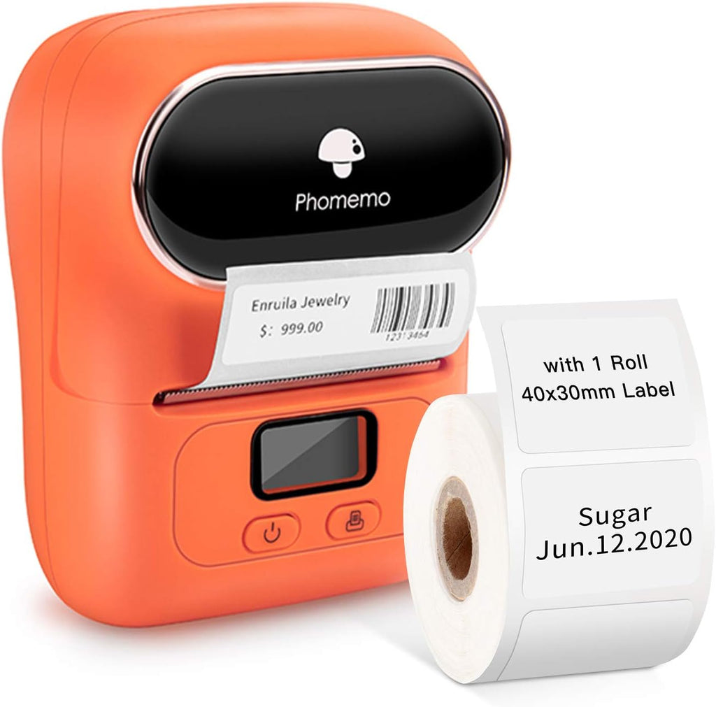 Portable Mini Bluetooth Thermal Label Printer P954374