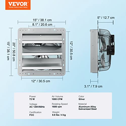 Shutter Exhaust Fan O4857